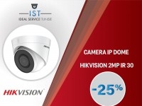 IST: Camera IP DOME HIKVISION 2MP IR30