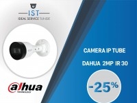 IST: CAMERA IP TUBE DAHUA 2MP IR30