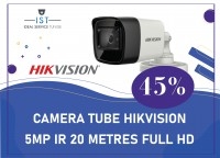 IST: CAMERA TUBE HIKVISION 5MP IR20M FULL HD