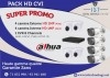 Kit de huit  cameras de surveillance«Dahua»HD  