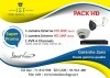 Kit deux cameras de surveillance «Ideal Vision» HD