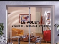 LE VOLET MENUISERIE EN ALUMINIUM