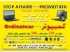 LIQUIDATION DES PCs DE BUREAUX ET PORTABLES