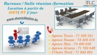 Location de bureaux salle de formation ou réunion 