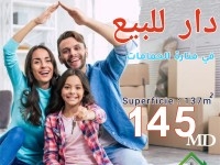 Maison avec étage inachevé à vendre à 145 MD 