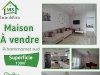Maison composée de 2 S+2 à vendre à Hammamet Sud