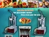 Matériels de pizza cornet (pizza cône)