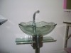 meuble salle de bain en verre