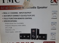 Multimedia speaker 5.1 TMC-5025 + Remote Control