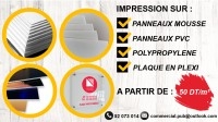 Panneaux PVC Polypropylène plaque en plexiglas