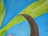 peintures sur toile faites à la main