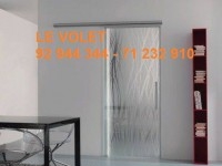 PORTE TOTALEMENT VITREE