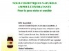 Produits cosmétiques naturels