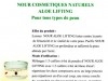Produits cosmétiques naturels