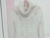 Pull robe blanc