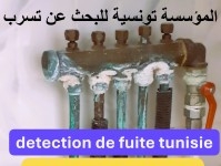 recherche détection tous types de fuite tunisie