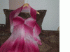 robe soiré rose