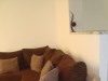 Salon de coin + pouf