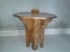 Salon en bois de palmier traditionnellement
