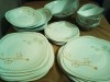 Service de table 32 pièces en porcelaine de marque