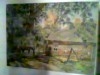 superbe toile peinture a l'huile  état neuf 