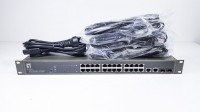 Switch Level One 24 ports + 2 ports Gigabit