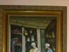 Tableau antique peinture a la main