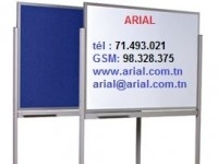 Tableau d'affichage 1.20m x 1.00m