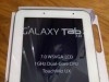 Tablette SAMSUNG galaxy Tab2 7' cacheté blanc 