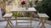 tabouret et tables pliable
