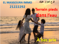 terrain à bas prix
