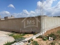 Terrain clôturé de 687 m² à vendre à Hammamet Sud 