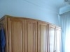 chambre à coucher en bois rouge 