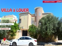 villa àlouer sur deux étage pour lasaison scolaire