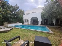 Villa Alya AL245 Hammamet zone craxi 