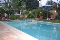 Villa avec piscine en face l'hotel Sindbad à louer