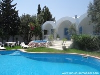 Villa L'Hirondelle ref AV1200 Hammamet 