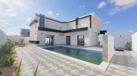VILLA NEUVE-TITRE BLEU À TEZDAINE DJERBA-RÉF V690 