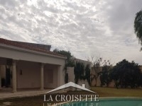 Villa S+6 meublée avec piscine à La Soukra   MVL12