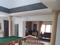 Villa S+6 meublée avec piscine à La Soukra   MVL12