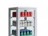 Vitrine 4 faces vitrées 184L ABC235BLACK