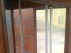 vitrine en bois à vendre avec support aluminiums
