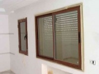 Volet roulant en aluminium en pvc ou en bois